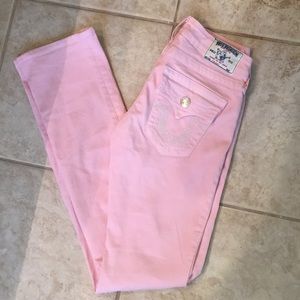 Pink True Religion Jeans